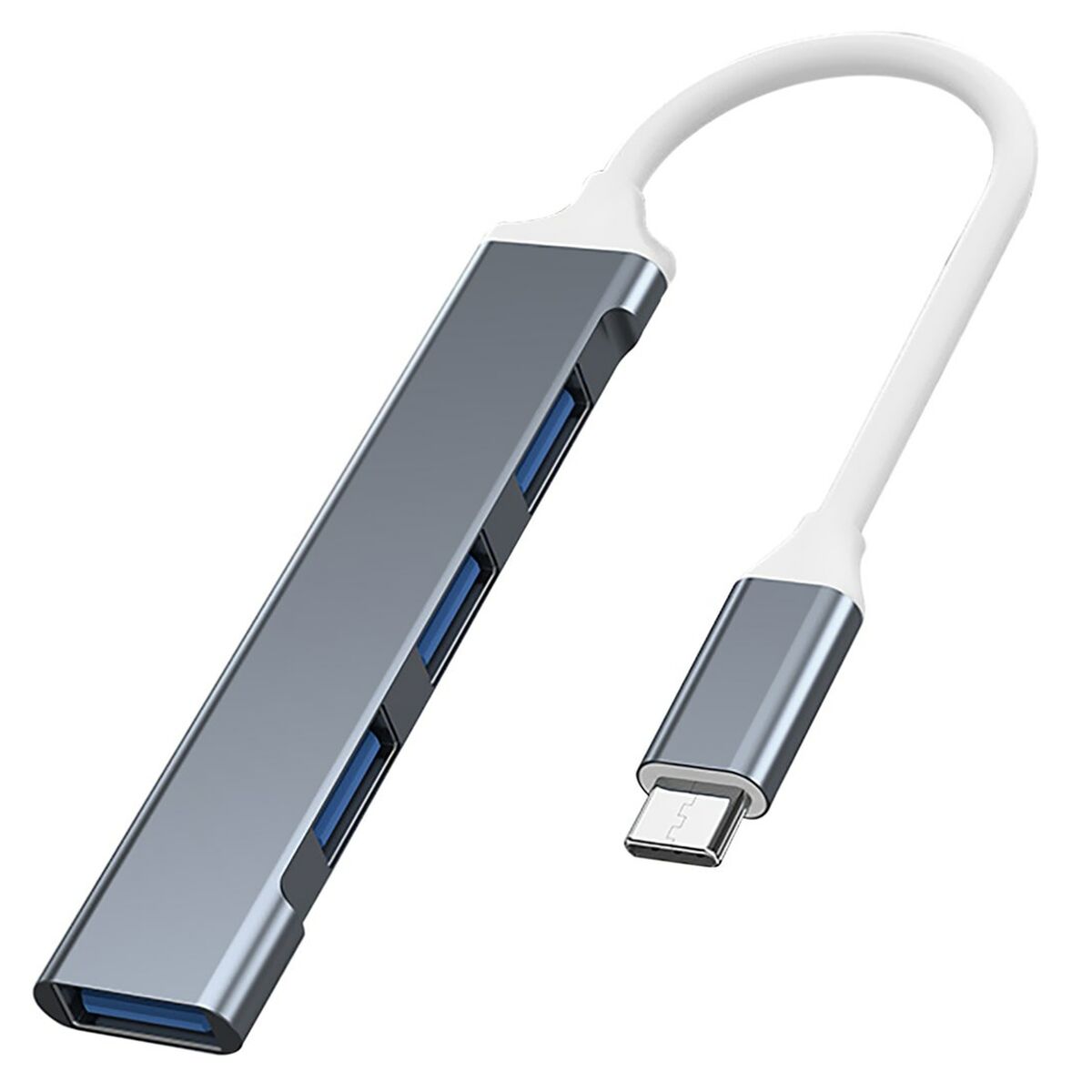 USB Hub Vakoss TC-4125X Silver USB Hub Vakoss TC-4125X Silver