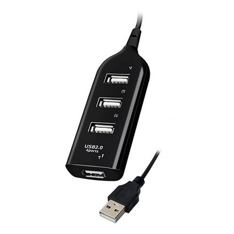 USB Hub Vakoss TC-234UX White Black USB Hub Vakoss TC-234UX White Black