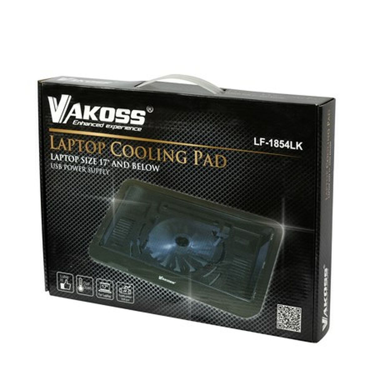 Cooling Base for a Laptop Vakoss LF-1854LK Cooling Base for a Laptop Vakoss LF-1854LK