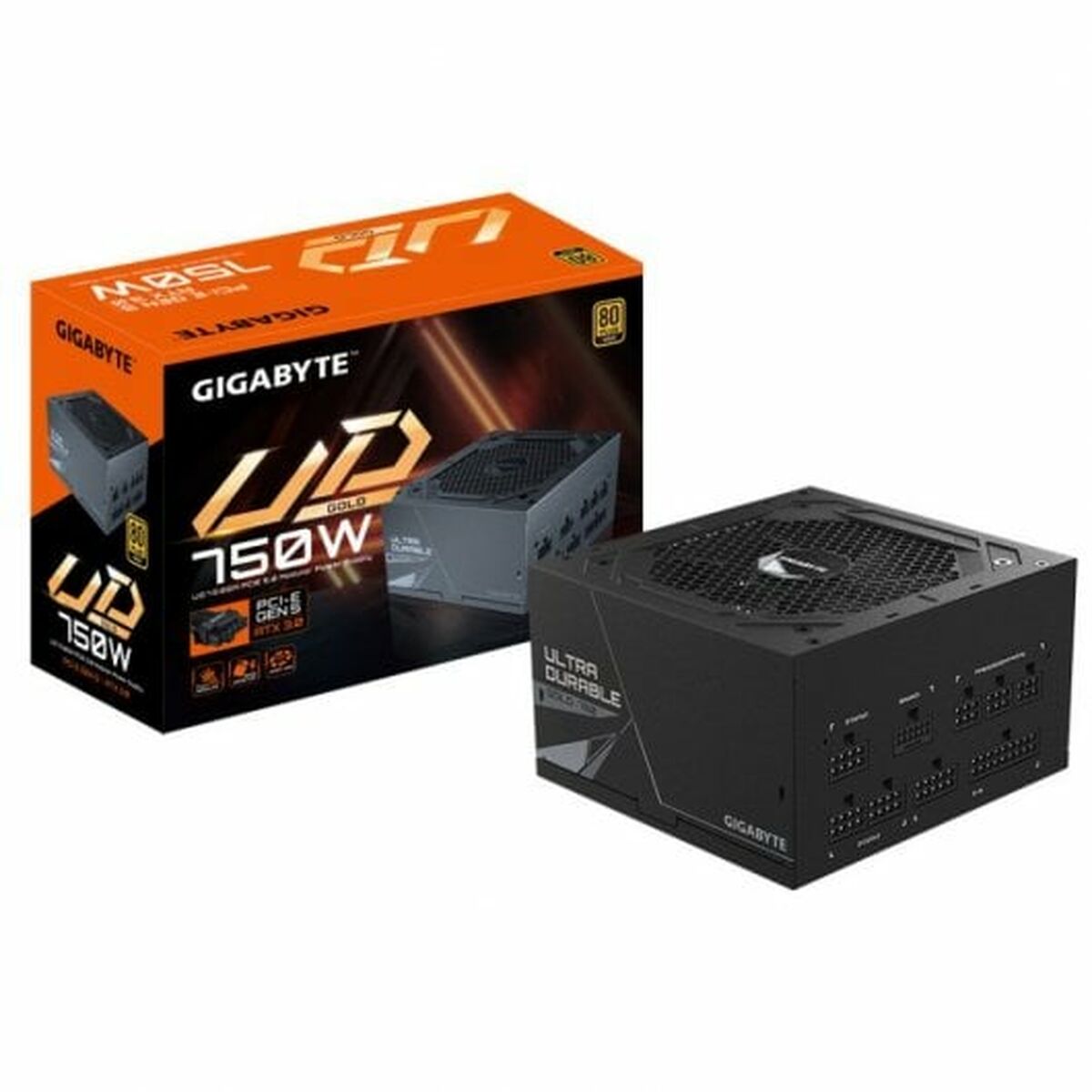 Power supply Gigabyte GP-UD750GM PG5 750 W 80 Plus Gold Power supply Gigabyte GP-UD750GM PG5 750 W 80 Plus Gold