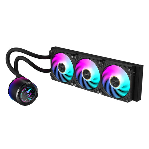 Liquid Refrigeration Kit Gigabyte GP-AORUS WATERFORCE X II 360 Ø 12 cm Liquid Refrigeration Kit Gigabyte GP-AORUS WATERFORCE X II 360 Ø 12 cm