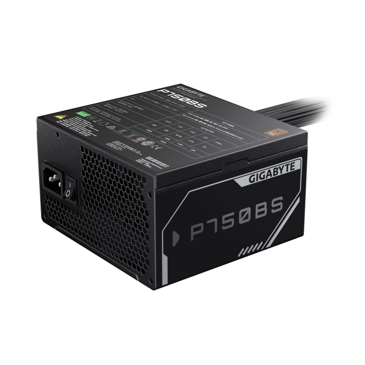 Power supply Gigabyte GP-P750BS ATX 750 W 80 Plus Bronze Power supply Gigabyte GP-P750BS ATX 750 W 80 Plus Bronze