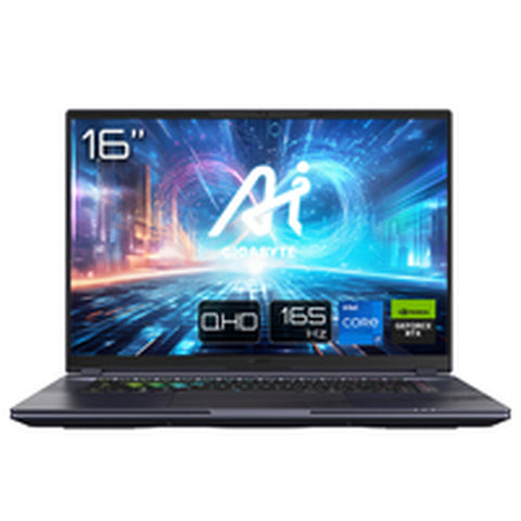 Laptop Gigabyte 9RX6L9KGDSJK0DES010 16" i7-13650HX 16 GB RAM 1 TB 1 TB SSD Spanish Qwerty Nvidia Geforce RTX 4060 Laptop Gigabyte 9RX6L9KGDSJK0DES010 16" i7-13650HX 16 GB RAM 1 TB 1 TB SSD Spanish Qwerty Nvidia Geforce RTX 4060
