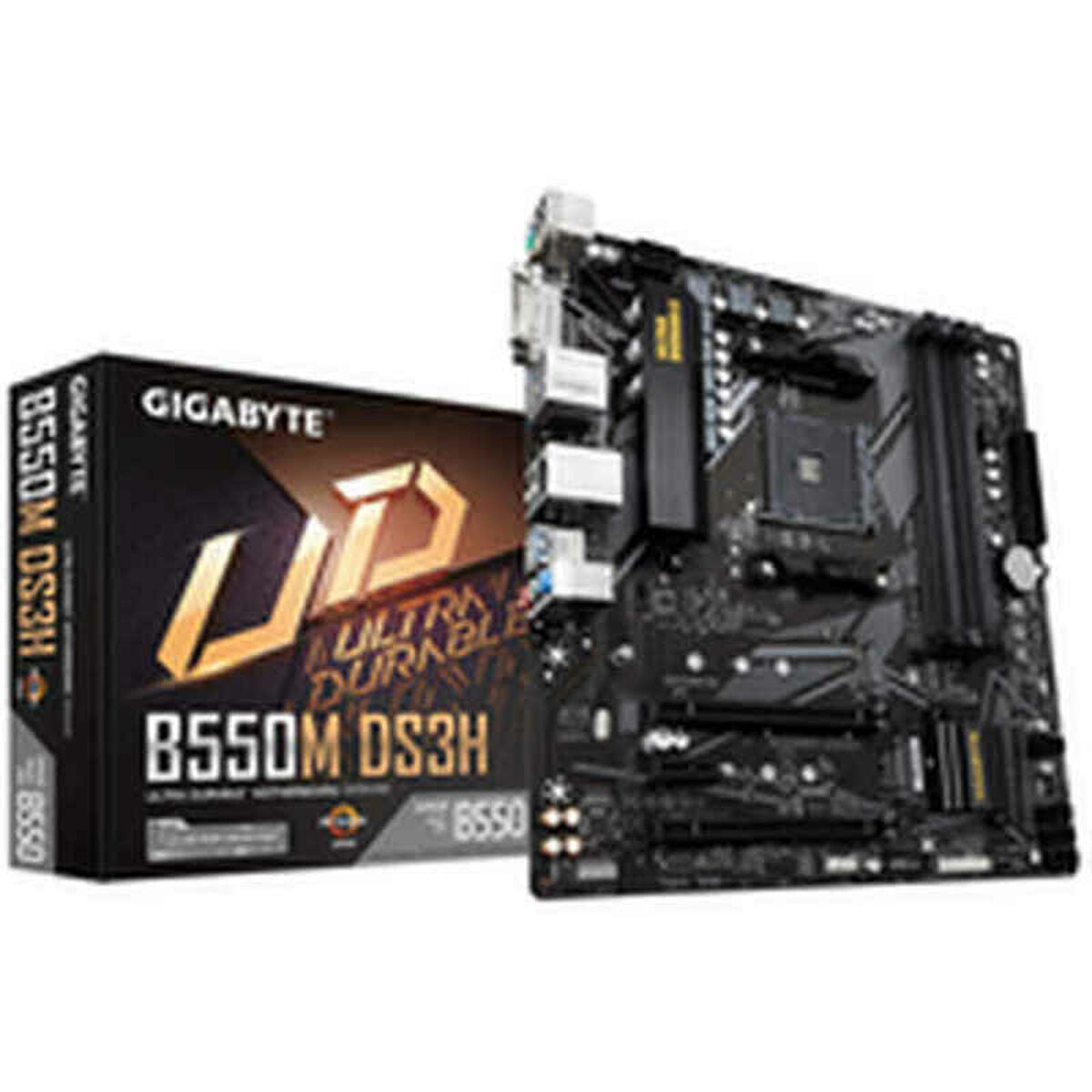 Motherboard Gigabyte B550M DS3H mATX DDR4 AM4 AMD B550 AMD AM4 Motherboard Gigabyte B550M DS3H mATX DDR4 AM4 AMD B550 AMD AM4