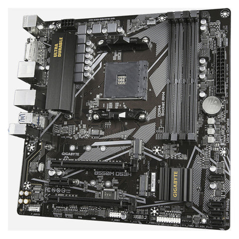 Motherboard Gigabyte B550M DS3H mATX DDR4 AM4 AMD B550 AMD AM4 Motherboard Gigabyte B550M DS3H mATX DDR4 AM4 AMD B550 AMD AM4