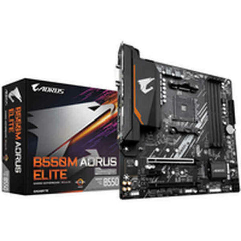 Motherboard Gigabyte B550M AORUS ELITE mATX AM4     AMD B550 AMD AM4 Motherboard Gigabyte B550M AORUS ELITE mATX AM4     AMD B550 AMD AM4