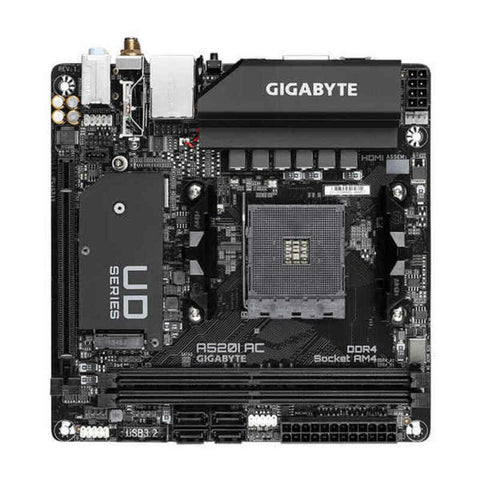 Motherboard Gigabyte A520I AC   AM4     AMD A520 AMD AMD AM4 Motherboard Gigabyte A520I AC   AM4     AMD A520 AMD AMD AM4