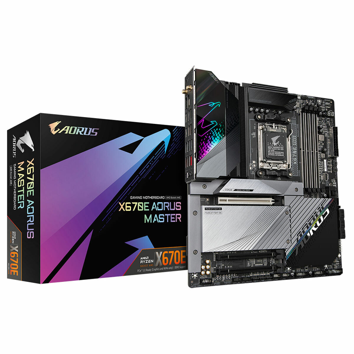 Motherboard Gigabyte X670E AORUS MASTER AMD X670 AMD AM5 Motherboard Gigabyte X670E AORUS MASTER AMD X670 AMD AM5