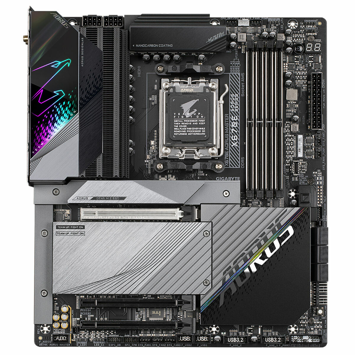 Motherboard Gigabyte X670E AORUS MASTER AMD X670 AMD AM5 Motherboard Gigabyte X670E AORUS MASTER AMD X670 AMD AM5