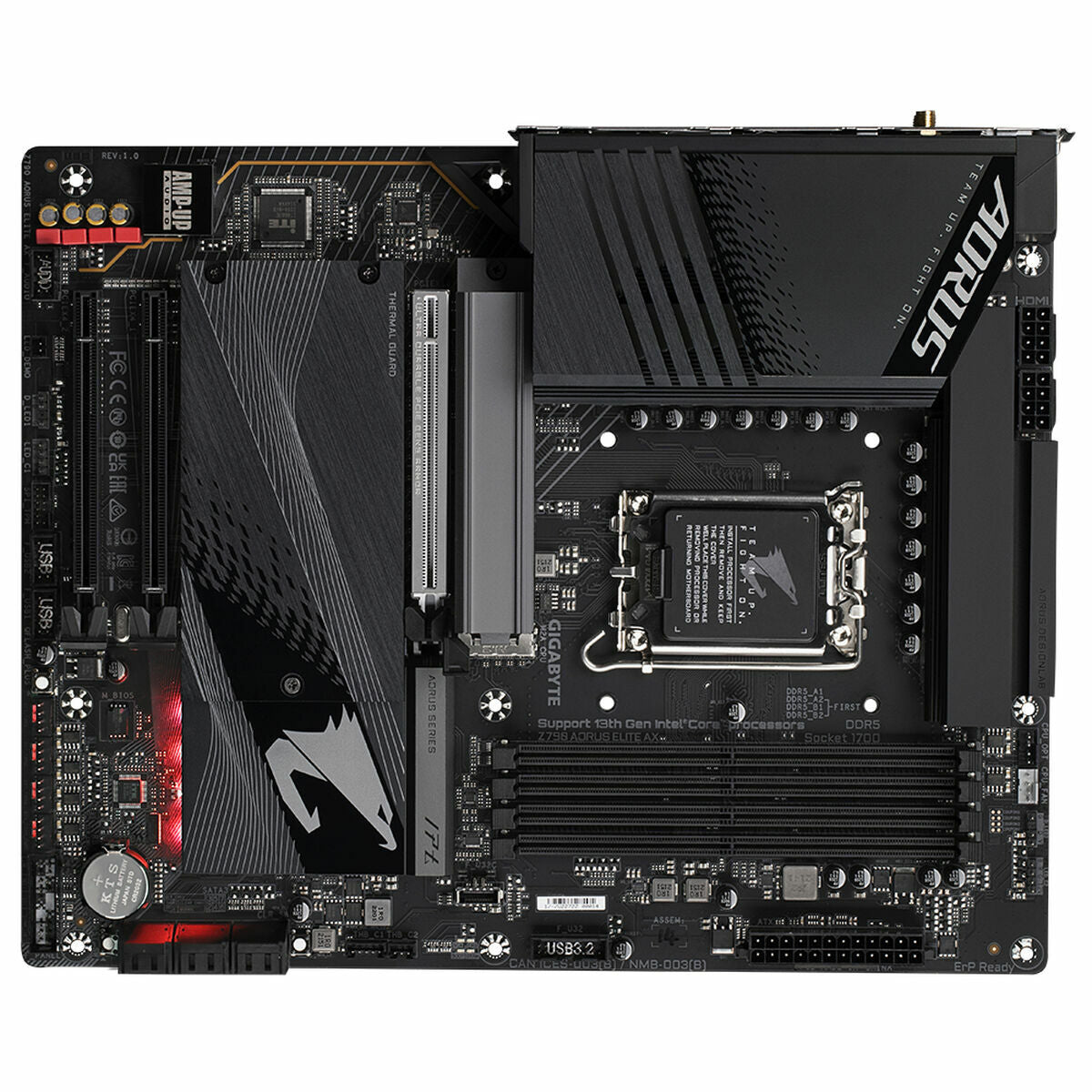 Motherboard Gigabyte Z790 AORUS ELITE AX LGA 1700 INTEL Z790 Motherboard Gigabyte Z790 AORUS ELITE AX LGA 1700 INTEL Z790