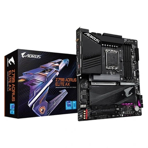 Motherboard Gigabyte Z790 AORUS ELITE AX LGA 1700 INTEL Z790 Motherboard Gigabyte Z790 AORUS ELITE AX LGA 1700 INTEL Z790