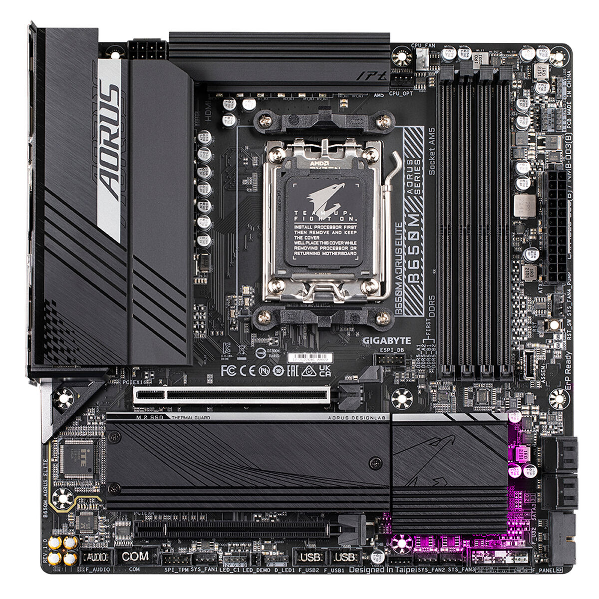 Motherboard Gigabyte B650M AORUS ELITE AMD B650 AMD AM5 Motherboard Gigabyte B650M AORUS ELITE AMD B650 AMD AM5