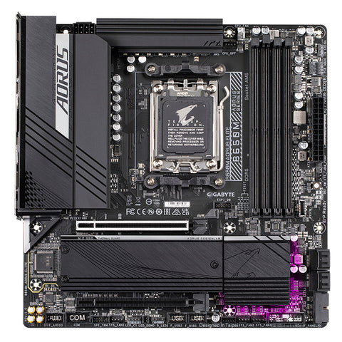 Motherboard Gigabyte B650M AORUS ELITE AMD B650 AMD AM5 Motherboard Gigabyte B650M AORUS ELITE AMD B650 AMD AM5