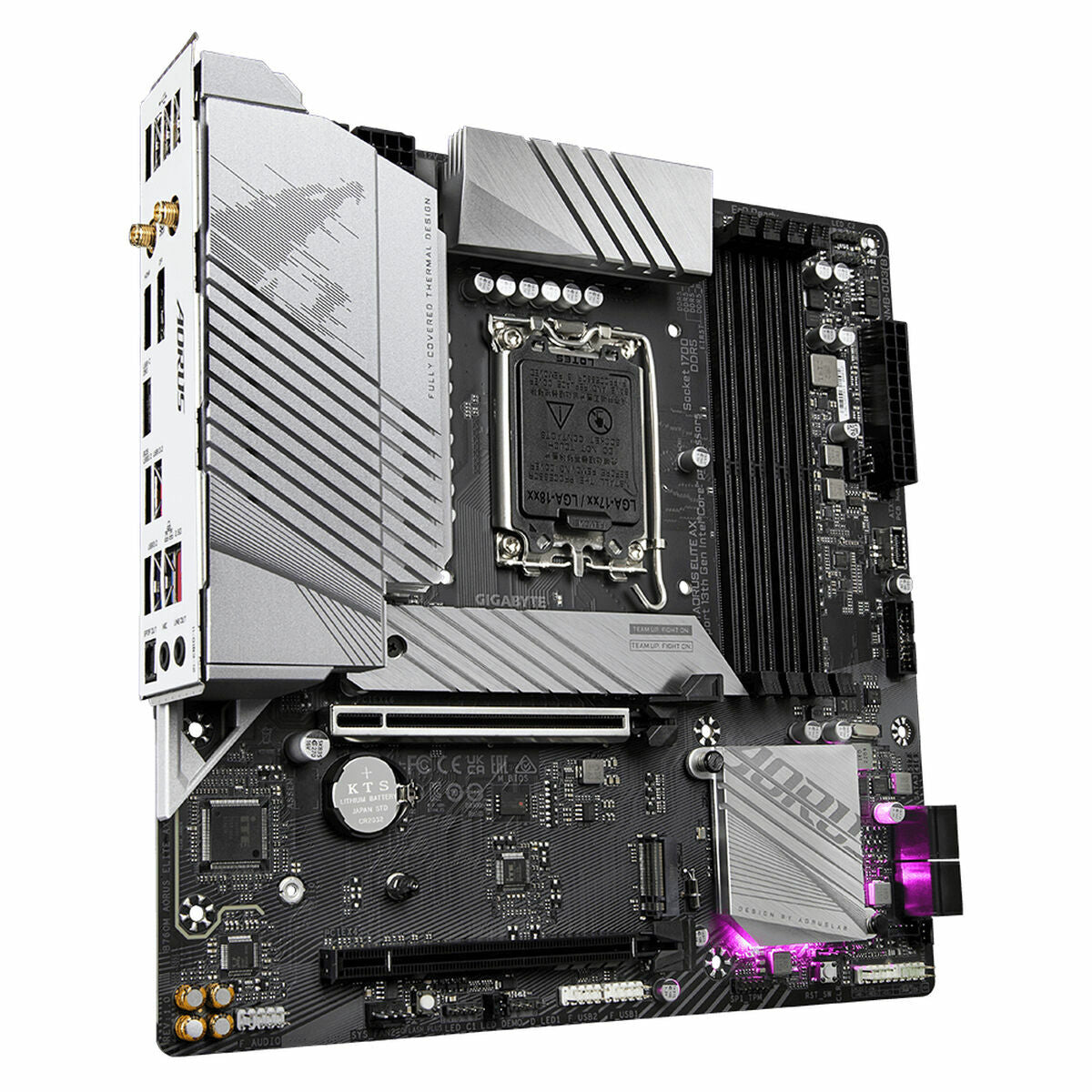 Motherboard Gigabyte B760M AORUS ELITE AX LGA 1700 Intel B760 Motherboard Gigabyte B760M AORUS ELITE AX LGA 1700 Intel B760