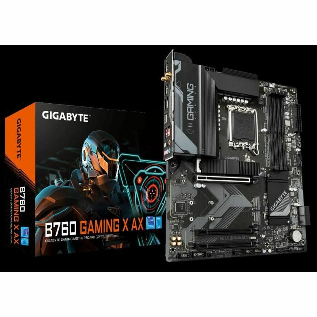 Motherboard Gigabyte B760 GAMING X AX INTEL B760 EXPRESS LGA 1700 Motherboard Gigabyte B760 GAMING X AX INTEL B760 EXPRESS LGA 1700