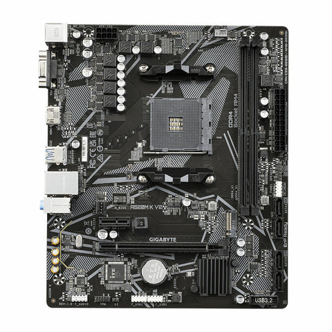 Motherboard Gigabyte A520M K V2 AMD AM4 AMD A520 AMD Motherboard Gigabyte A520M K V2 AMD AM4 AMD A520 AMD