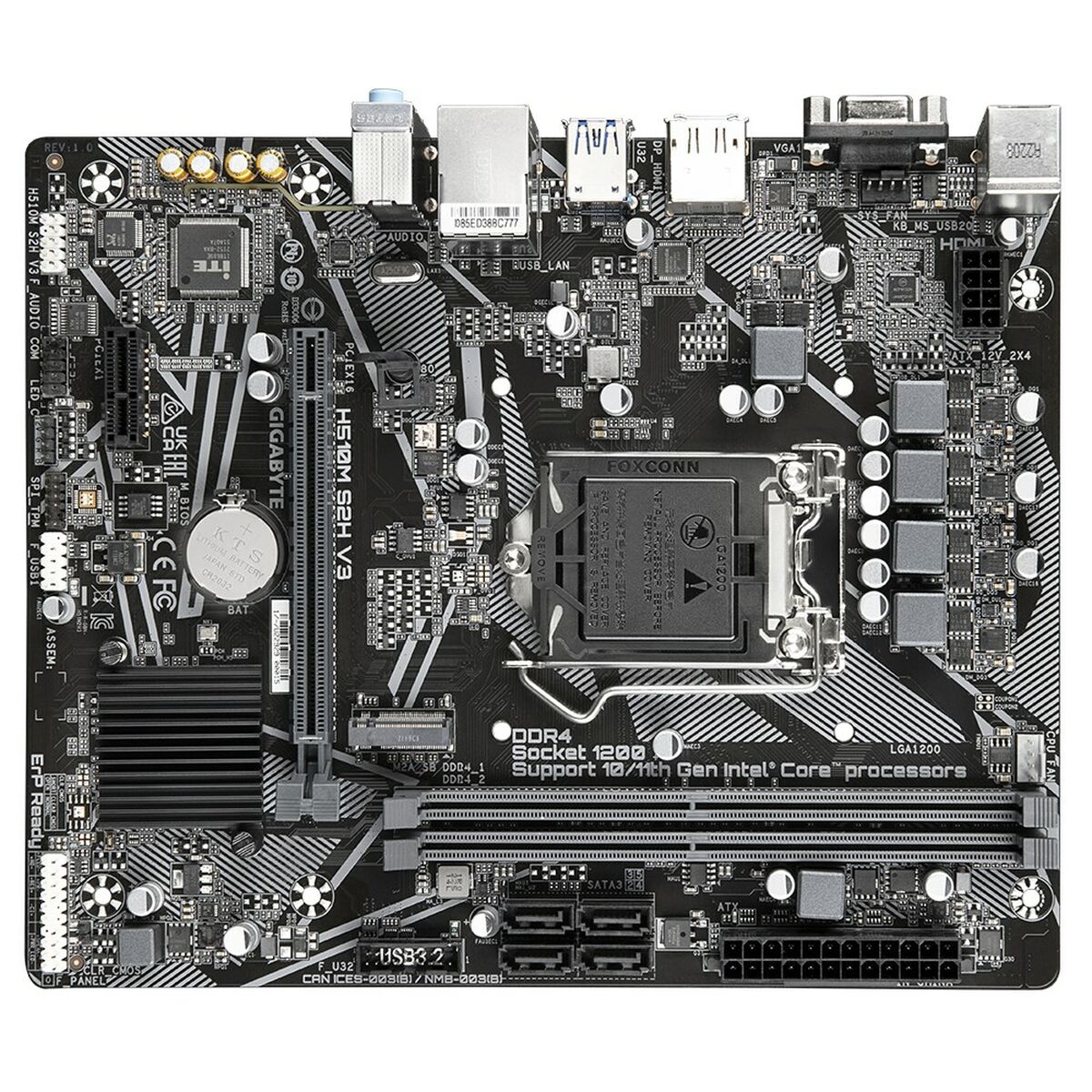 Motherboard Gigabyte H510M S2H V3 Intel® H470 Express INTEL H470 EXPRESS LGA 1200 Motherboard Gigabyte H510M S2H V3 Intel® H470 Express INTEL H470 EXPRESS LGA 1200