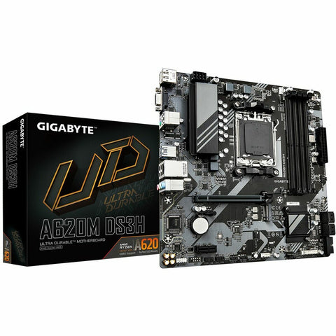 Motherboard Gigabyte A620M DS3H AMD AM5 AMD Motherboard Gigabyte A620M DS3H AMD AM5 AMD