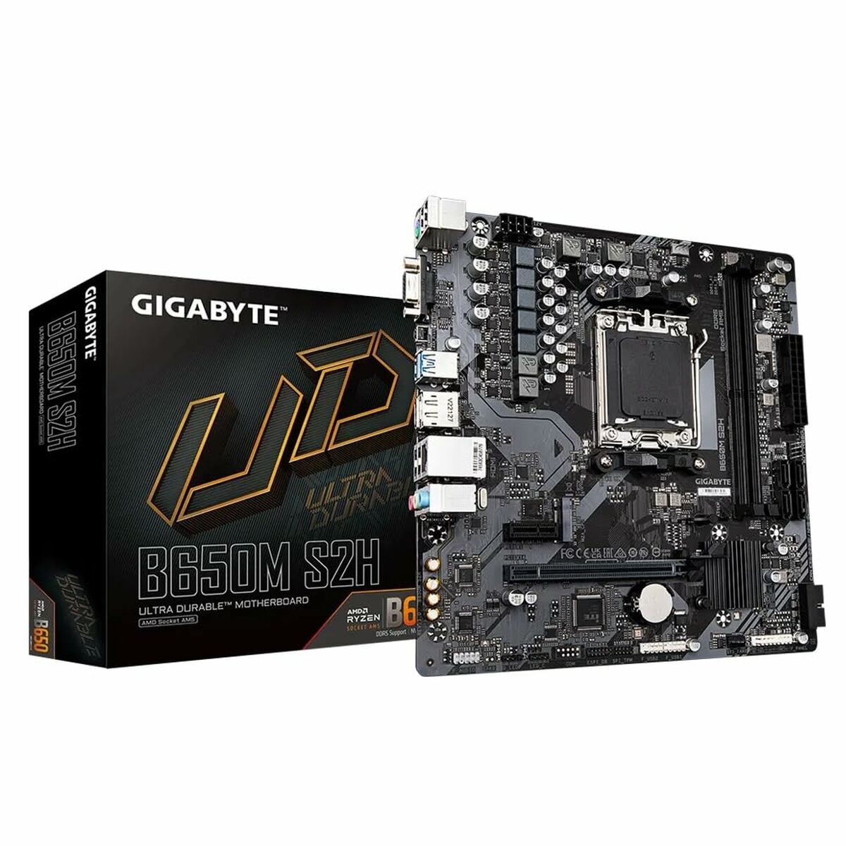 Motherboard Gigabyte B650M S2H AMD B650 AMD AM5 Motherboard Gigabyte B650M S2H AMD B650 AMD AM5