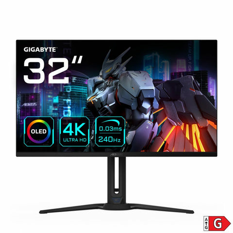 Monitor Gigabyte AORUS FO32U2 4K Ultra HD 31,5" Monitor Gigabyte AORUS FO32U2 4K Ultra HD 31,5"