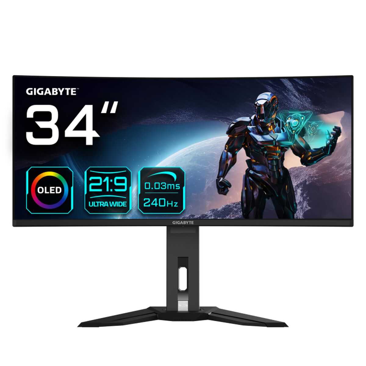 Monitor Gigabyte MO34WQC2 Wide Quad HD 34" Monitor Gigabyte MO34WQC2 Wide Quad HD 34"