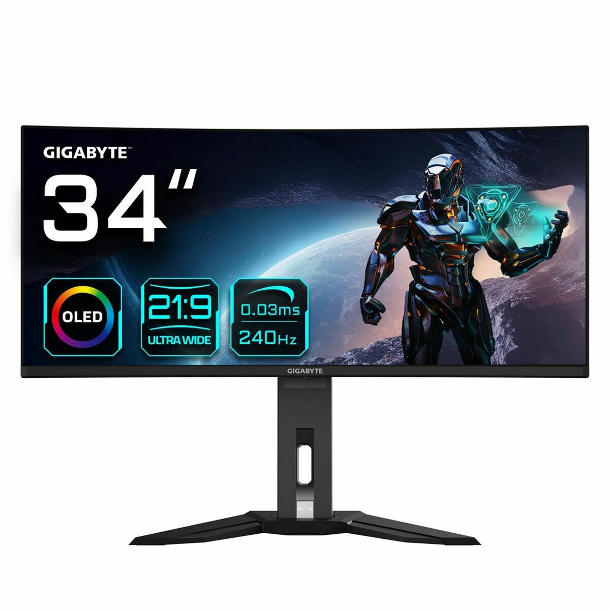 Monitor Gigabyte MO34WQC2 Wide Quad HD 34" Monitor Gigabyte MO34WQC2 Wide Quad HD 34"
