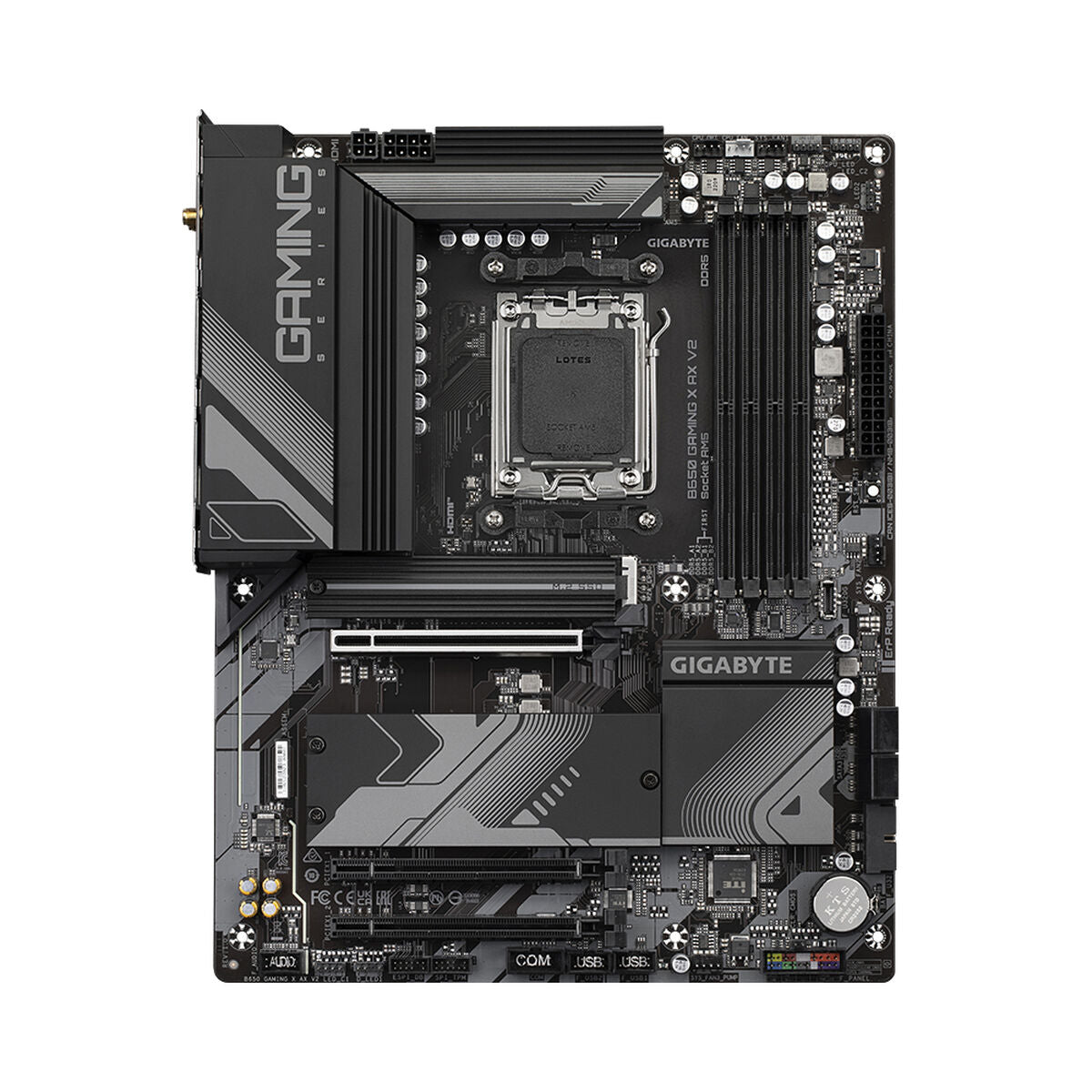 Motherboard Gigabyte B650 GAMING X AX V2 Intel Wi-Fi 6 AMD B650 AMD AM5 Motherboard Gigabyte B650 GAMING X AX V2 Intel Wi-Fi 6 AMD B650 AMD AM5