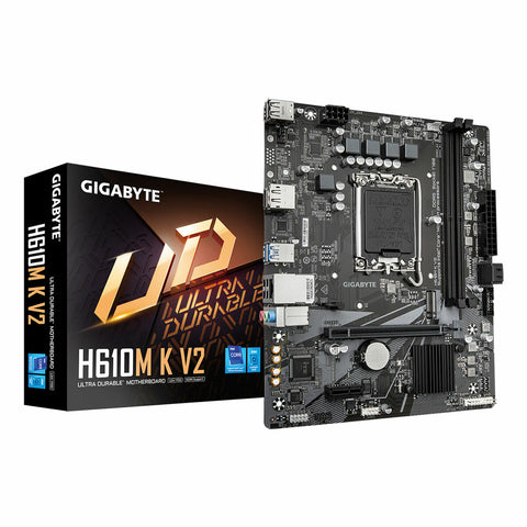 Motherboard Gigabyte H610M K V2 INTEL H610 LGA 1700 Motherboard Gigabyte H610M K V2 INTEL H610 LGA 1700