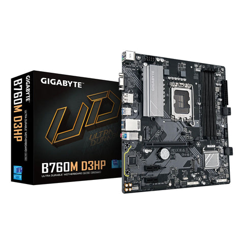 Motherboard Gigabyte B760M D3HP INTEL B760 EXPRESS LGA 1700 Motherboard Gigabyte B760M D3HP INTEL B760 EXPRESS LGA 1700