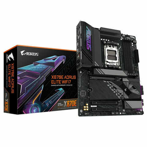 Motherboard Gigabyte X870E AORUS ELITE WIFI7 AMD AM5 AMD X870E Motherboard Gigabyte X870E AORUS ELITE WIFI7 AMD AM5 AMD X870E