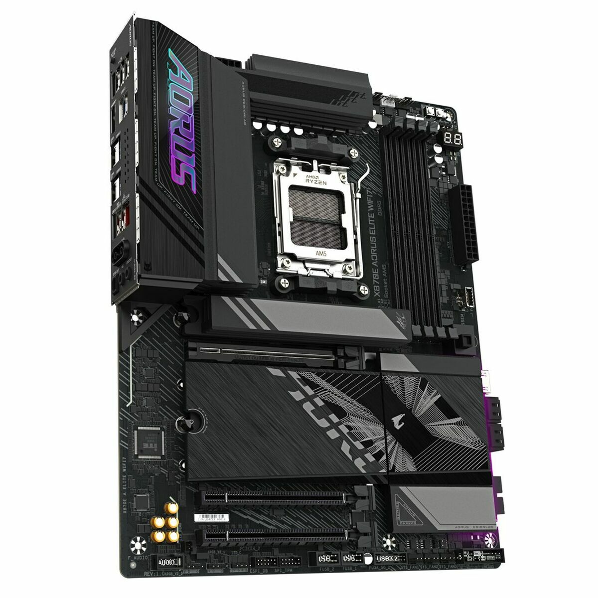 Motherboard Gigabyte X870E AORUS ELITE WIFI7 AMD AM5 AMD X870E Motherboard Gigabyte X870E AORUS ELITE WIFI7 AMD AM5 AMD X870E