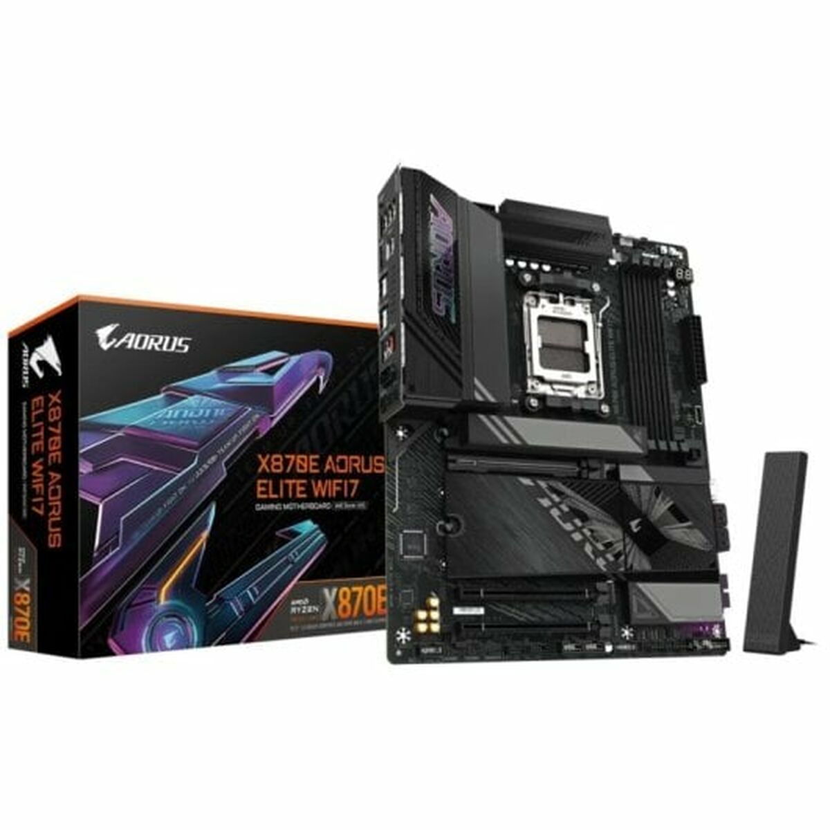 Motherboard Gigabyte X870E AORUS ELITE WIFI7 AMD AM5 AMD X870E Motherboard Gigabyte X870E AORUS ELITE WIFI7 AMD AM5 AMD X870E