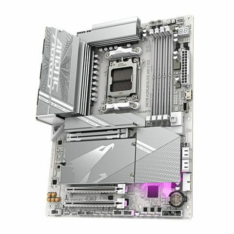 Motherboard Gigabyte X870 AORUS ELITE WF7 ICE AMD AM5 AMD X870 Motherboard Gigabyte X870 AORUS ELITE WF7 ICE AMD AM5 AMD X870