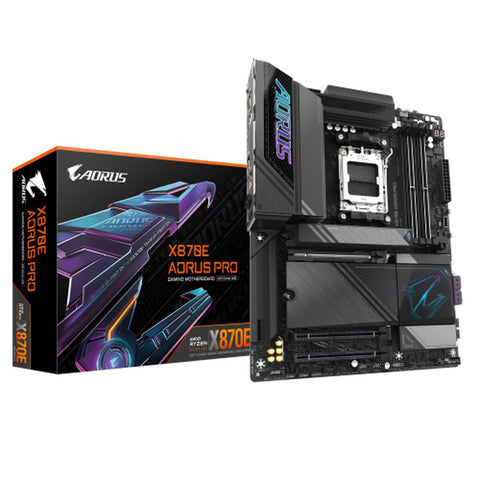 Motherboard Gigabyte X870E AORUS PRO AMD AMD X870E (AMD) (AMD X870E) AMD AM5 (AMD AM5) Motherboard Gigabyte X870E AORUS PRO AMD AMD X870E (AMD) (AMD X870E) AMD AM5 (AMD AM5)
