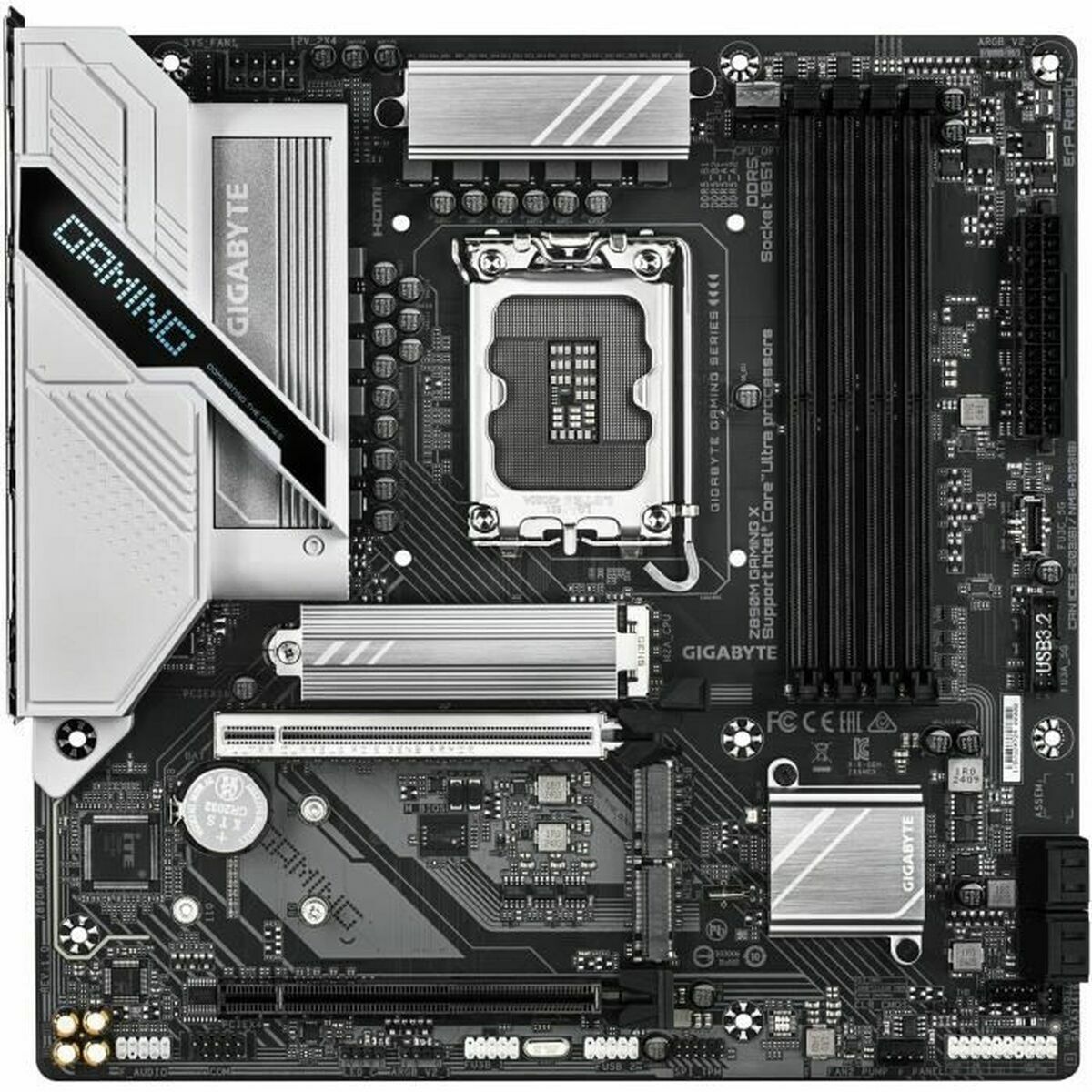 Motherboard Gigabyte Z890M GAMING X LGA 1851 Motherboard Gigabyte Z890M GAMING X LGA 1851