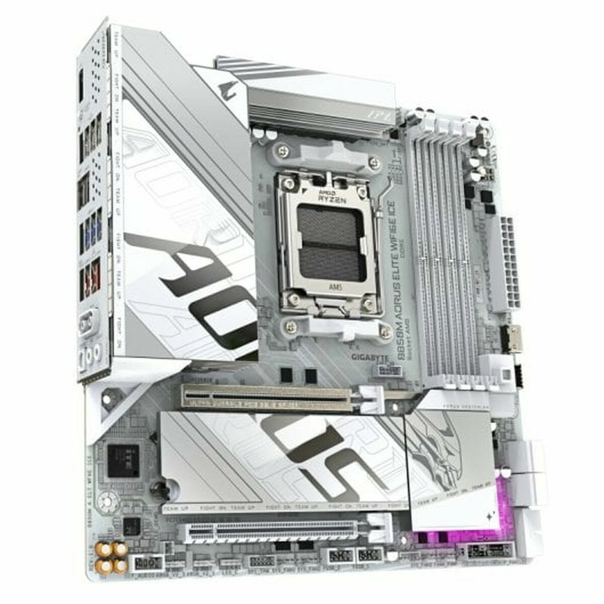Motherboard Gigabyte B850M AORUS ELITE WIFI6E ICE AMD AMD AM5 Motherboard Gigabyte B850M AORUS ELITE WIFI6E ICE AMD AMD AM5