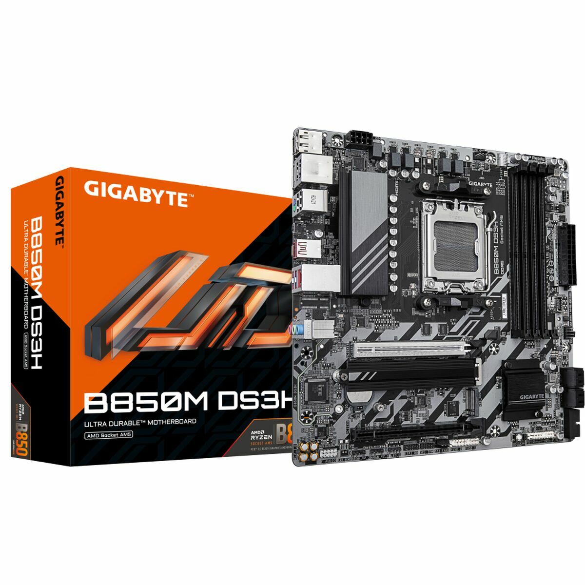 Motherboard Gigabyte B850M DS3H AMD AM5 Motherboard Gigabyte B850M DS3H AMD AM5