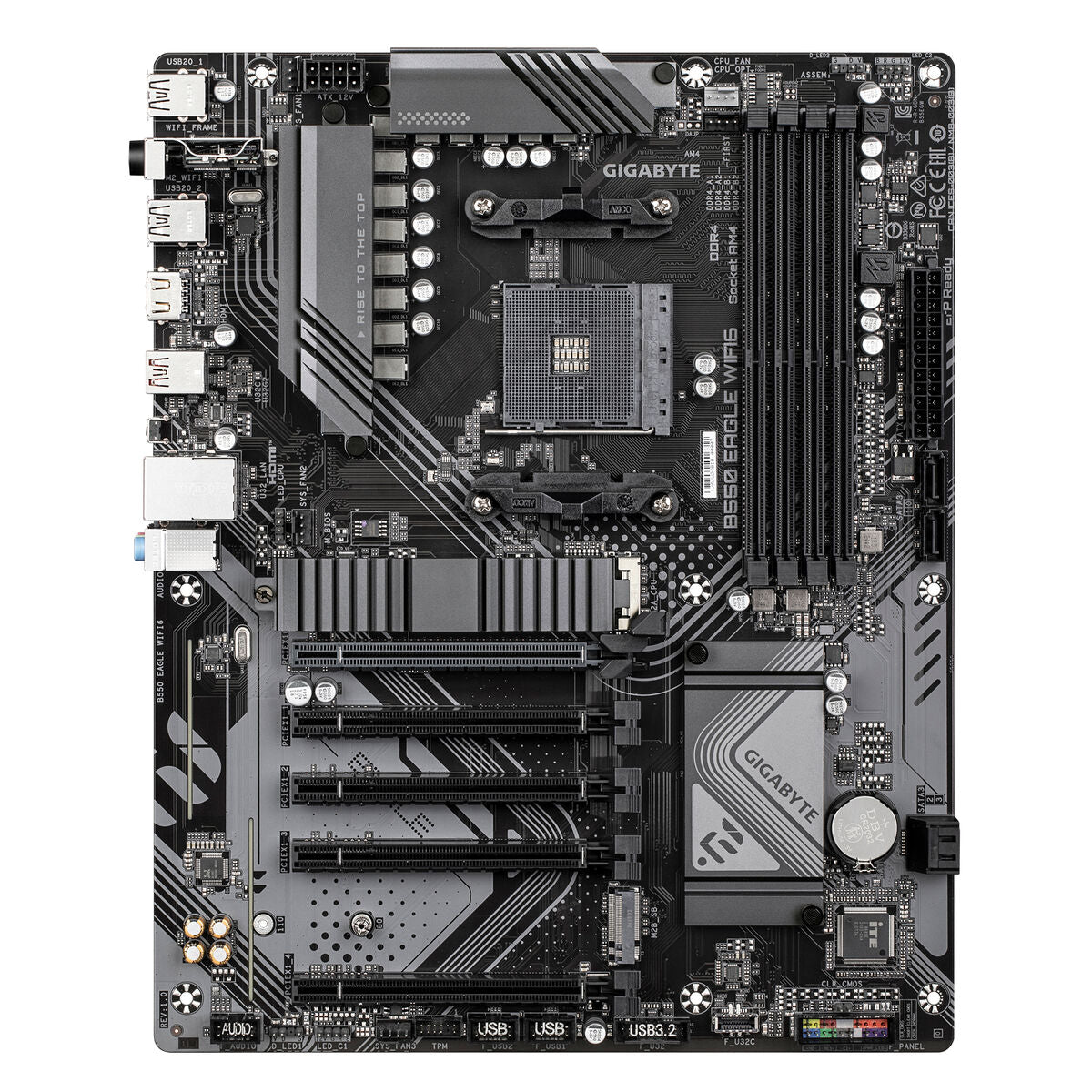 Motherboard Gigabyte EAGLE Intel Wi-Fi 6 AMD B550 AMD AM4 Motherboard Gigabyte EAGLE Intel Wi-Fi 6 AMD B550 AMD AM4