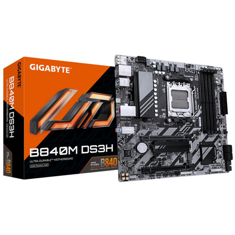 Motherboard Gigabyte B840M DS3H AMD AM5 AMD Motherboard Gigabyte B840M DS3H AMD AM5 AMD