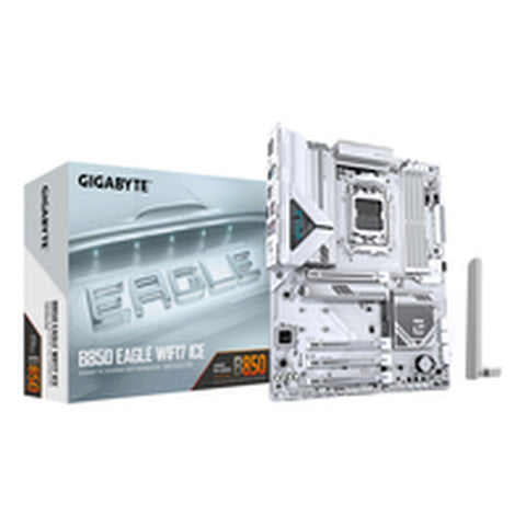 Motherboard Gigabyte B850 EAGLE WF7 ICE Intel Wi-Fi 6 AMD AM5 AMD B850 Motherboard Gigabyte B850 EAGLE WF7 ICE Intel Wi-Fi 6 AMD AM5 AMD B850