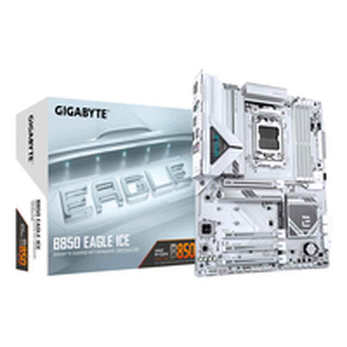 Motherboard Gigabyte B850 EAGLE ICE AMD AM5 AMD B850 Motherboard Gigabyte B850 EAGLE ICE AMD AM5 AMD B850