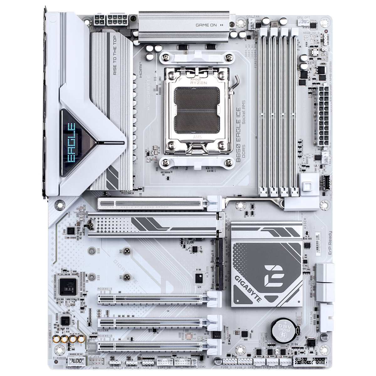 Motherboard Gigabyte B850 EAGLE ICE AMD AM5 AMD B850 Motherboard Gigabyte B850 EAGLE ICE AMD AM5 AMD B850
