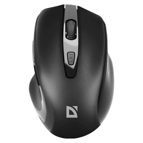 Optical Wireless Mouse Defender DEFENDER PRIME MB-053 RF SILENT Black Optical Wireless Mouse Defender DEFENDER PRIME MB-053 RF SILENT Black