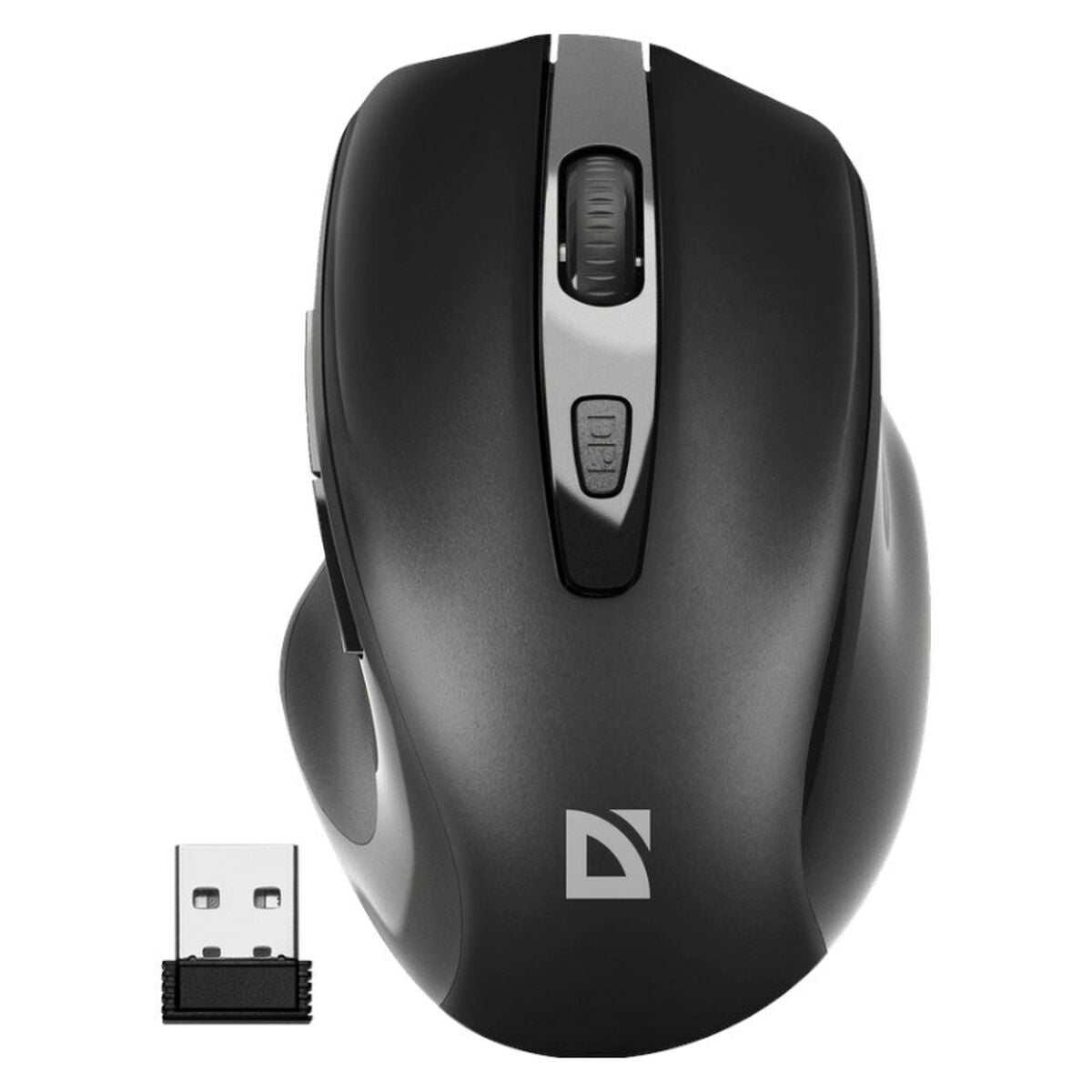 Optical Wireless Mouse Defender DEFENDER PRIME MB-053 RF SILENT Black Optical Wireless Mouse Defender DEFENDER PRIME MB-053 RF SILENT Black
