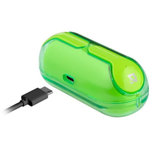 Wireless Earphones with Charging Case Defender TWINS 916 Green Wireless Earphones with Charging Case Defender TWINS 916 Green
