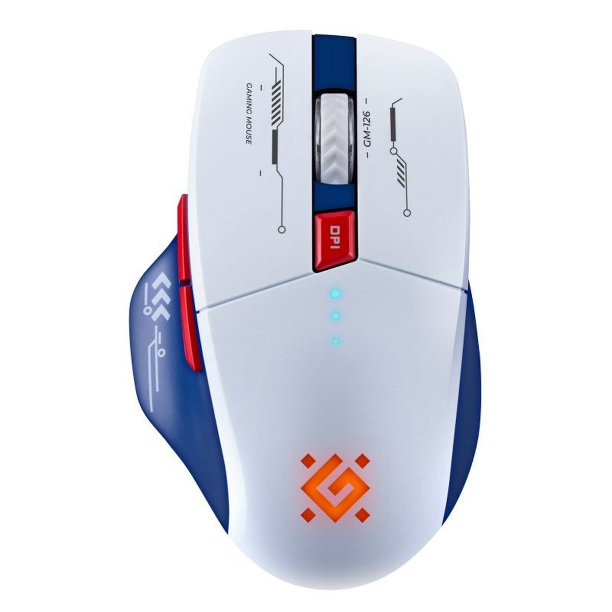 Wireless Bluetooth Mouse Defender GM-126 White Wireless Bluetooth Mouse Defender GM-126 White