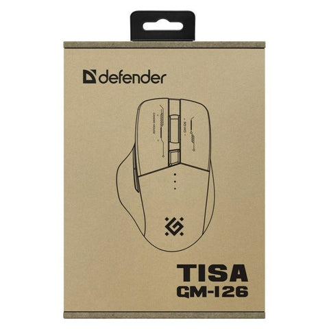 Wireless Bluetooth Mouse Defender GM-126 White Wireless Bluetooth Mouse Defender GM-126 White