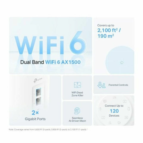 Wi-Fi Repeater + Router + Access Point TP-Link DECO X10(3-PACK) Wi-Fi Repeater + Router + Access Point TP-Link DECO X10(3-PACK)