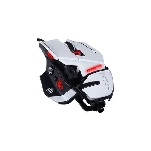 Mouse Mad Catz MR04DCINWH000-0 White Multicolour Monochrome 12000 dpi Mouse Mad Catz MR04DCINWH000-0 White Multicolour Monochrome 12000 dpi