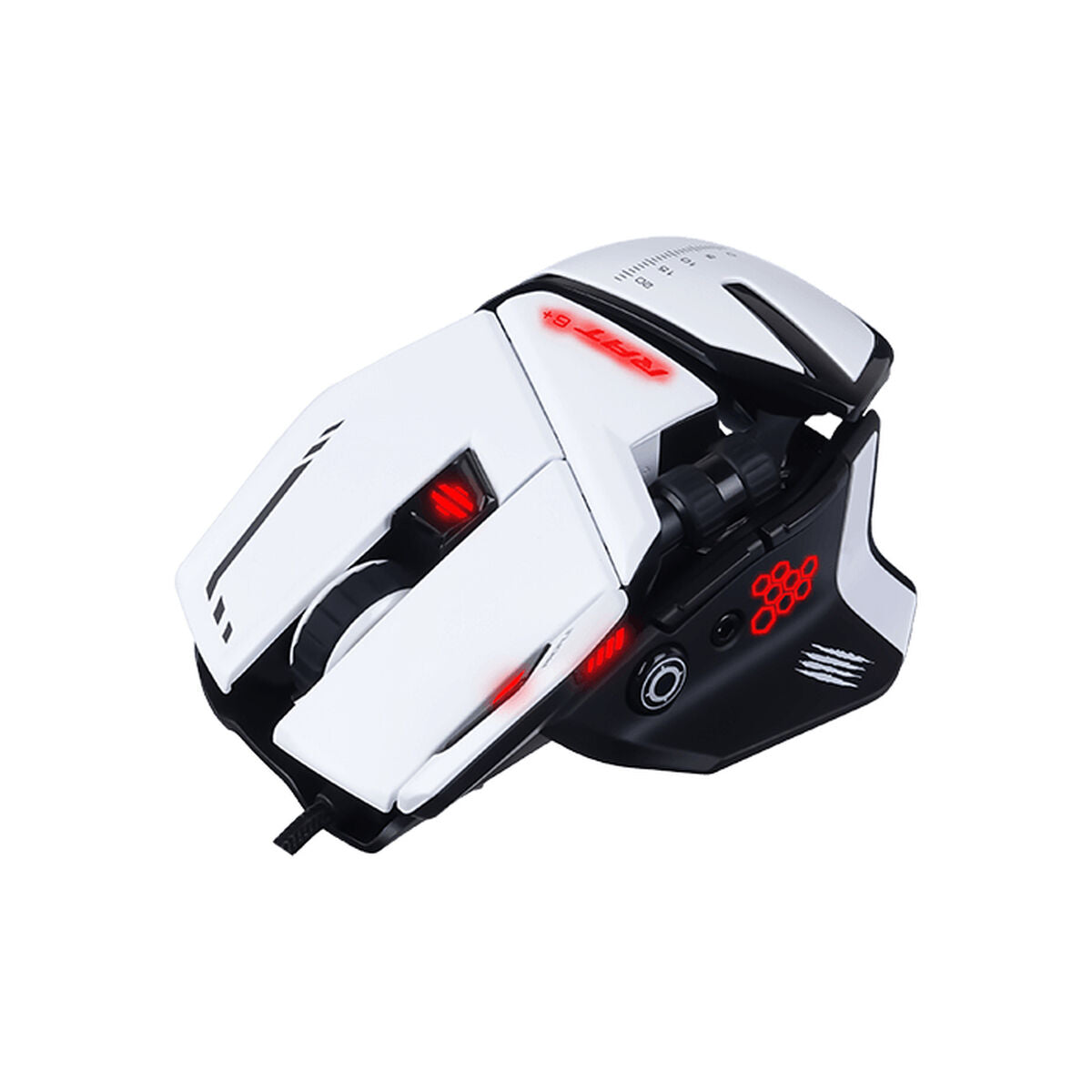 Mouse Mad Catz MR04DCINWH000-0 White Multicolour Monochrome 12000 dpi Mouse Mad Catz MR04DCINWH000-0 White Multicolour Monochrome 12000 dpi